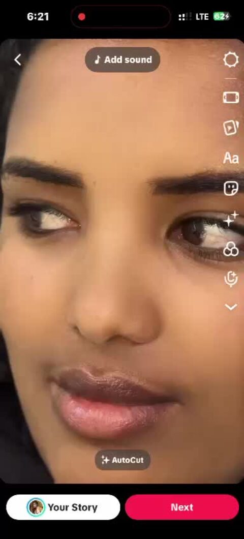 Makeup transformation video